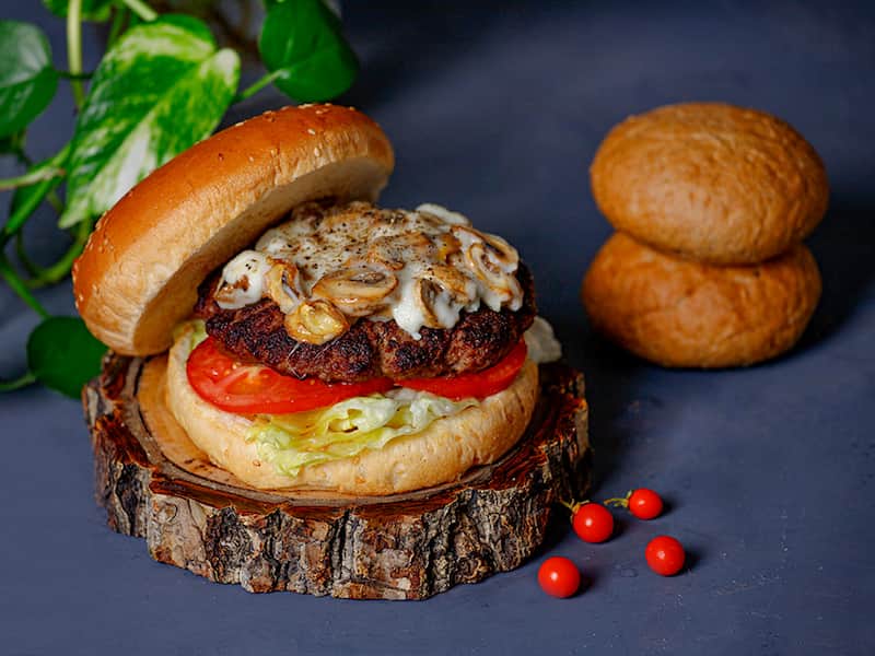 تصویر 4 از همبرگر مرغ ساده به صورت عمده و طعمی بی نظیر